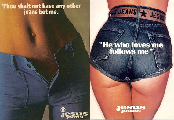 Jesus Jeans ads