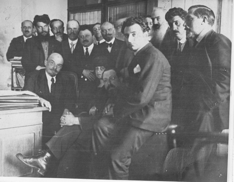 A.Graziadei &amp; Lenin Mosca 1920 copy